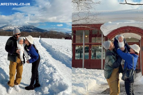 Jessica Mila Liburan Bareng Keluarga di Niseko