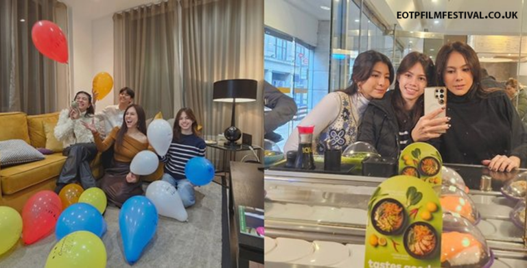 Potret Wulan Guritno Kompak Bareng Anak Liburan di London