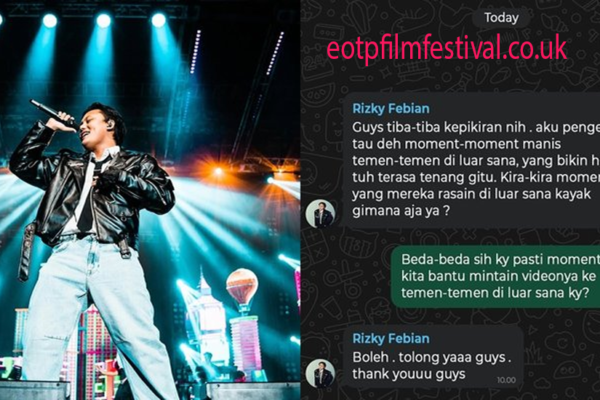 Rizky Febian Ajak Penggemar