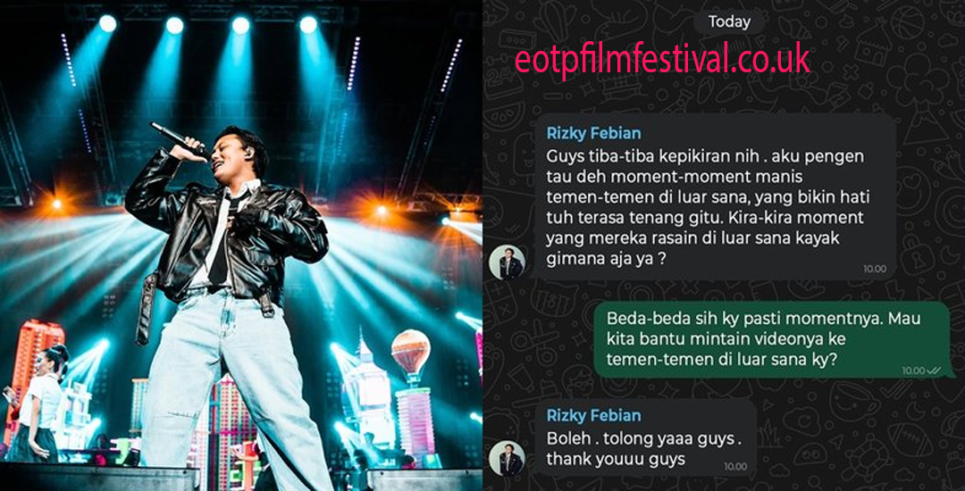 Rizky Febian Ajak Penggemar