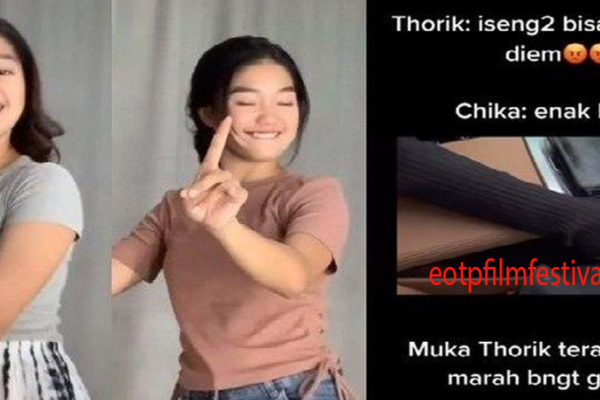 Viral Video Chandrika Chika dan Thariq Halilintar Kisah Cinta Viral Video Chandrika