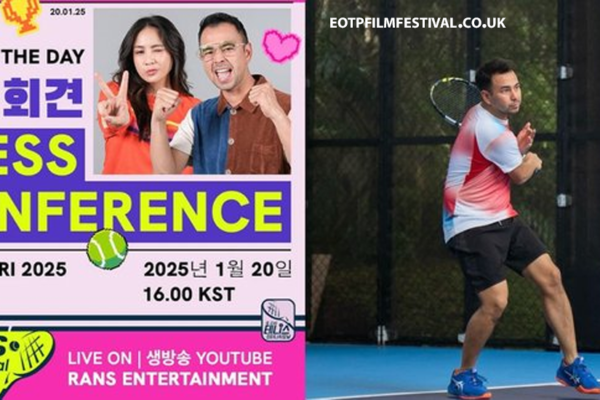 Raffi Ahmad Bawa Selebriti Korea di Ajang Lagi-lagi Tenis Internasional