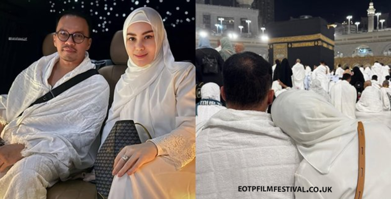 Romantisnya Jennifer Dunn dan Faisal Harris Saat Jalani Umroh