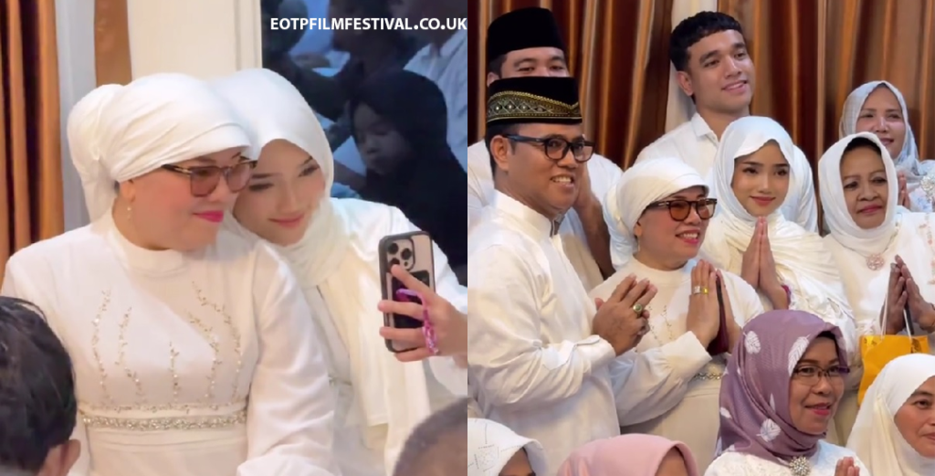 Fuji Berhijab di Momen Pengajian Frans Faisal