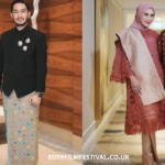 Model Kebaya Modern Couple untuk Lebaran Ala Syahnaz & Jeje